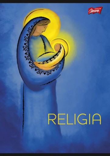 Zápisník A5 60k RELIGION tieňovaný Unipap