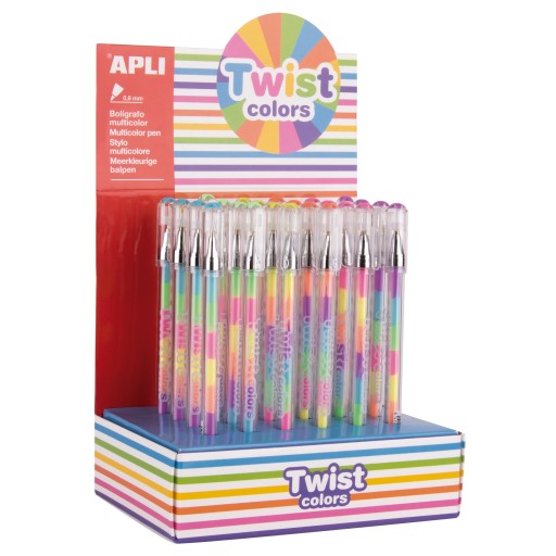 Apli gélové pero - Twist Colors