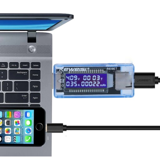 METER VOLTMETER USB AMPÉRMETER TESTER NAPÄŤOVÉHO PRÚDU