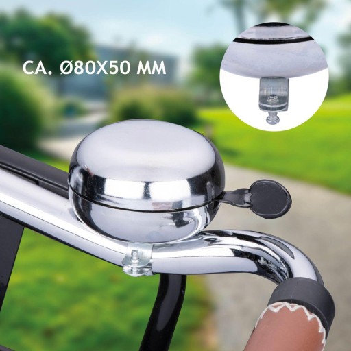 VEĽKÝ BICYKLOVÝ Zvonček NA METALOVÝ BICYKEL DUNLOP