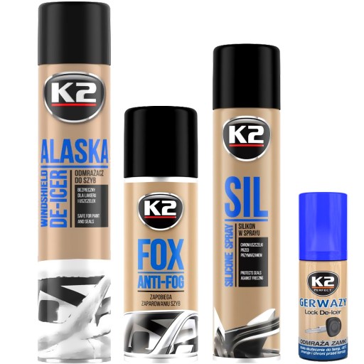 K2-ALASKA SPREJ NA ROZMRAZOVANIE OKIEN 750ML