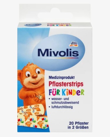 Mivolis Náplasti pre deti, 20 ks