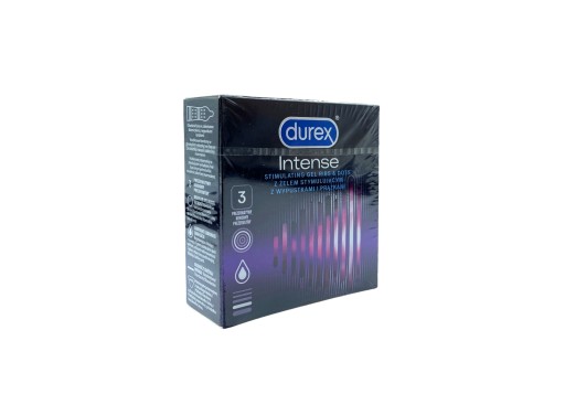 Kondómy Durex Intense 3 ks.