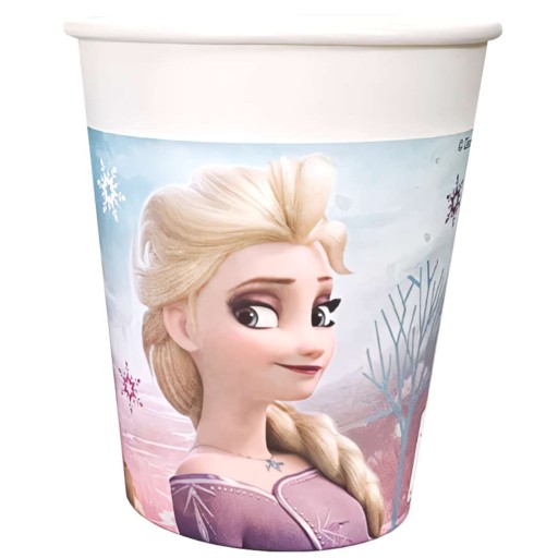 FROZEN ELSA anna papierové poháre 200 ml x8