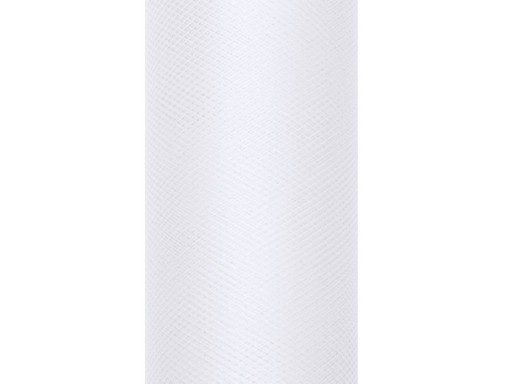 HLADKÝ TYL NA CIEVKU 15cm x 9m BIELA SVADOBNÉ SVADOBNÉ SPOJENIE IHS