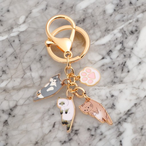 KEYRING CAT mačiatko Batoh na kľúčenky 3 CATS MAČIATKA