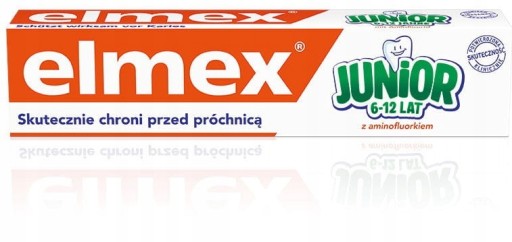 ELMEX JUNIOR ZUBNÁ PASTA 7-12 ROKOV 75 ML