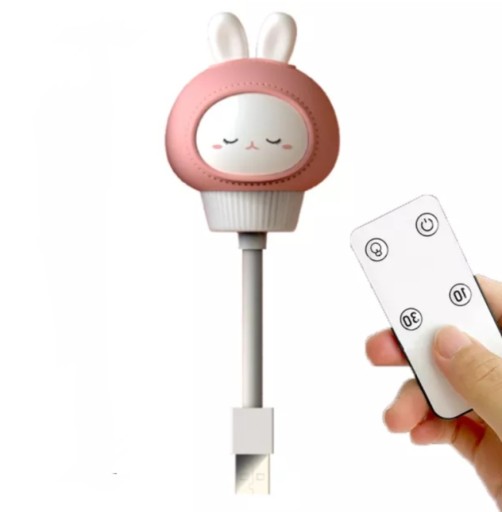 Detská nočná lampa USB DIAĽKOVÉ OVLÁDANIE LED NASTAVENIE