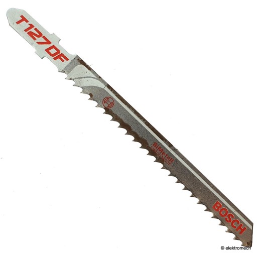 Hliníkový pílový list do priamočiarej píly BOSCH T127DF bimetal