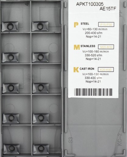 MULTIPLE LADE APKT 100305 AE15TF