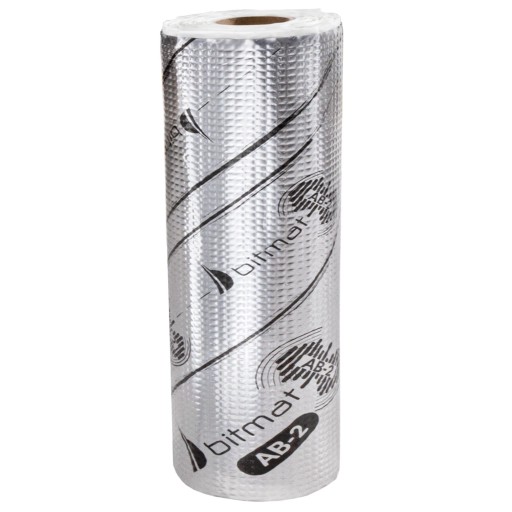SOUND SOUNDING MAT Butyl Bitmat 2mm 25x50cm basový reproduktor reproduktor