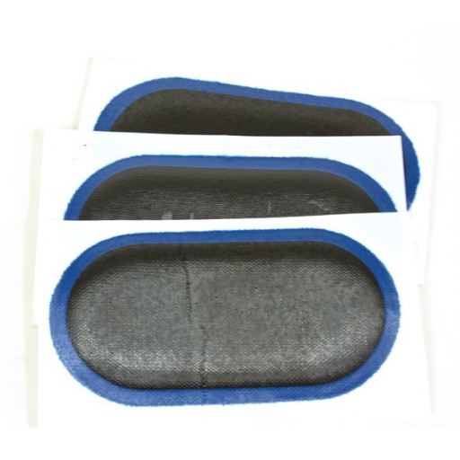 Záplata záplatová vložka EURO guma prepichnutie opravná vulkanizácia 55x115mm 1ks