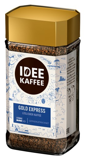 INSTANTNÁ KÁVA IDEE KAFFEE GOLD EXPRESS 100g