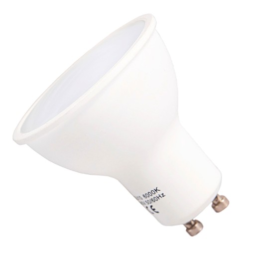 GU10 LED ŽIAROVKA 5W = 40W NEUTRÁLNA BIELA DO KANCELÁRSKEHO ŠTÚDIA