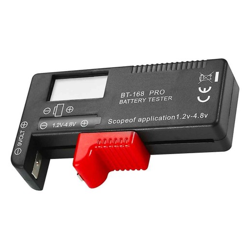 Tester na meranie batérie pre 18650 AA AAA 9V PRO článkov