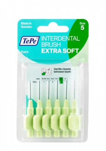 TePe ExtraSoft medzizubné kefky 0,8 mm 6 ks