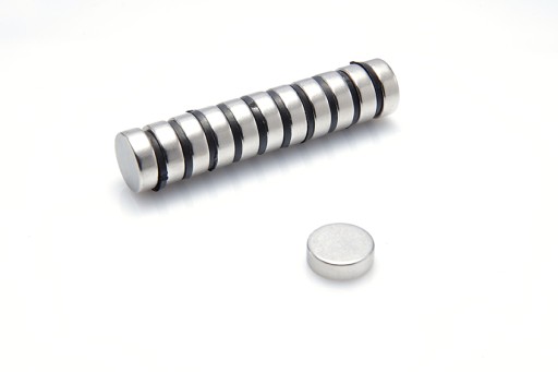 Neodymový magnet valcový MW 12x4 N38 10 ks