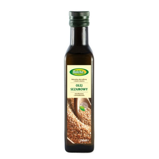 ZDRAVÝ a VŽDY ČERSTVÝ Balcho SEZAMOVÝ OLEJ 250ml, LISOVANÝ ZA STUDENA