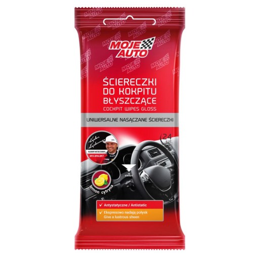 MÔJ AUTO SOFTI KOCKPIT STIERAČE, LESK, 24 KS