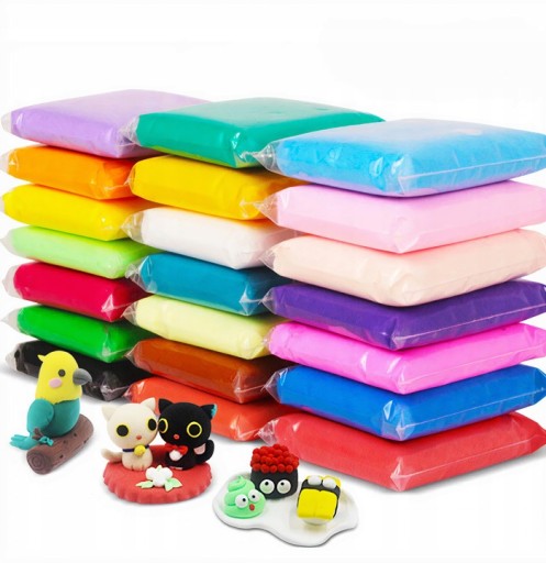 Plastic Clay Magic Foam Clay Creativity Super Clay 36 ks farieb