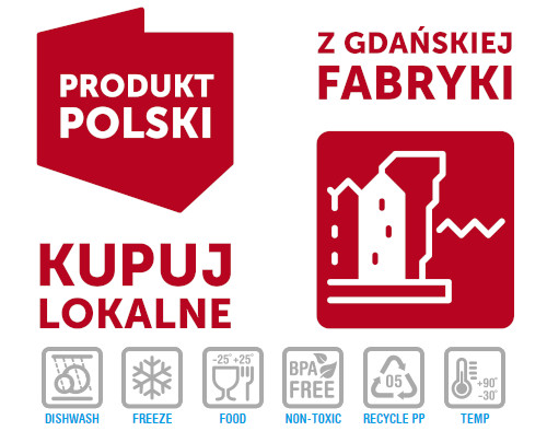 Nádoba: plastový box s vekom, 0,65 l