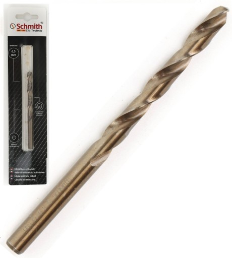 KOBALTOVÝ KOVOVÝ VRTÁK 6,5mm HSS-Co PRE LIATINU SILNÝ SCHMITH