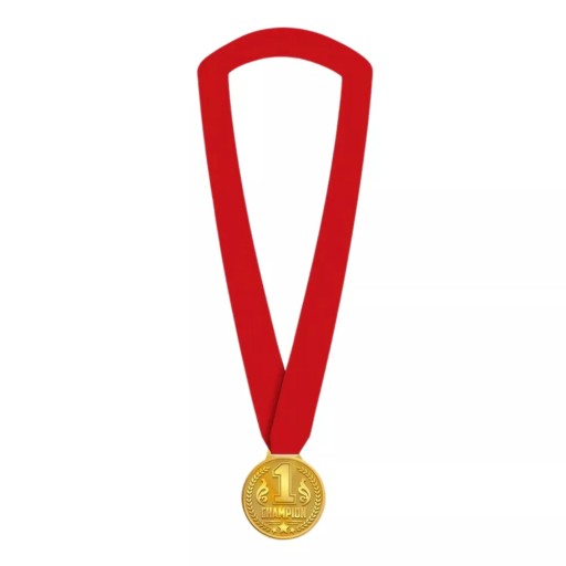 Medailový zlatý náhrdelník