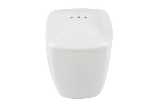 Viktória soľnička 6cm biely porcelán LUBIANA