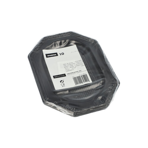 TANIER PLASTOVÝ PODANÍK ČIERNA MALÝ 21x29x1,5cm ČERVENÝ PLAST