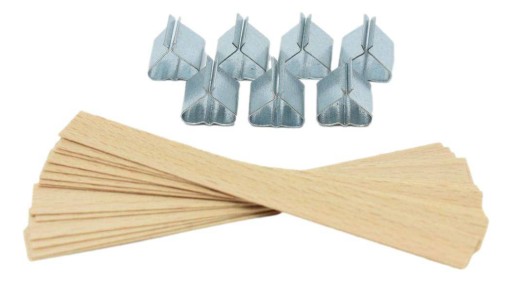 Drevený knôt 10ks + nožičky + stabilizátory 8cm