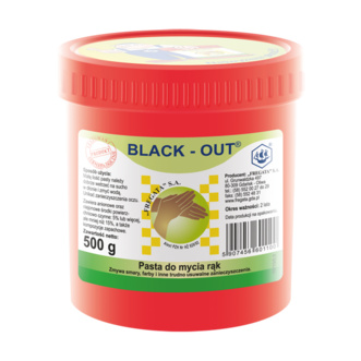 Pasta na umývanie rúk BOZP 500g BLACK-OUT Fregata