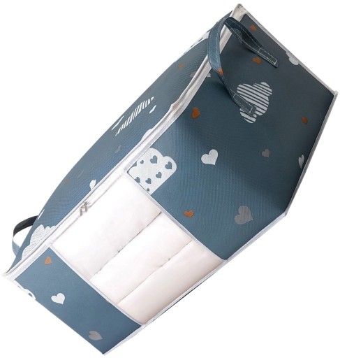 Veľký organizér Cover Box Box na posteľnú bielizeň, oblečenie, deku, XL do šatníka