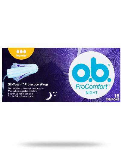 OB ProComfort Night Normal Hygienické tampóny 16 kusov