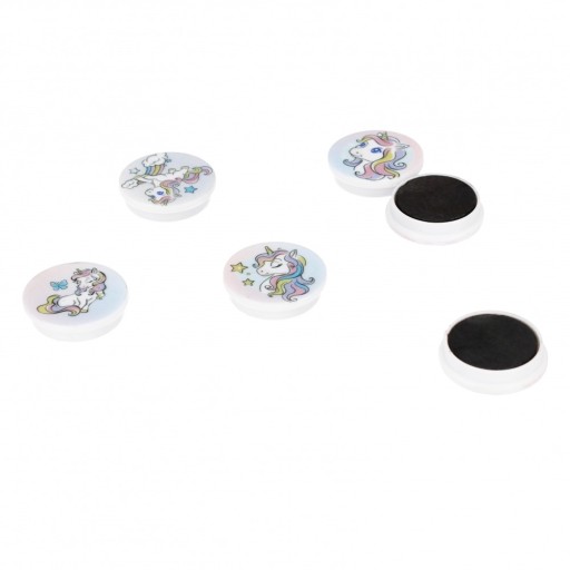 Magnety na dosky 33mm 6ks Starpak jednorožce