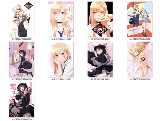 Plagát A3 My Dress-Up Darling manga NA VÝBER