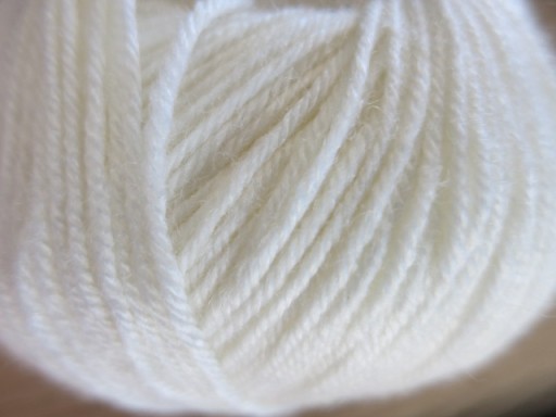 Priadza Gazzal, BABY WOOL, biela 801merino/kašmír