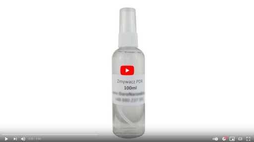 PDR Glue SOLVENT Glue REMOVER na odstraňovanie odstraňovania lepidla 100ml