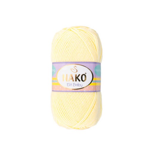 NAKO Elit 50 Elit Detská priadza 100g 3664 citrón