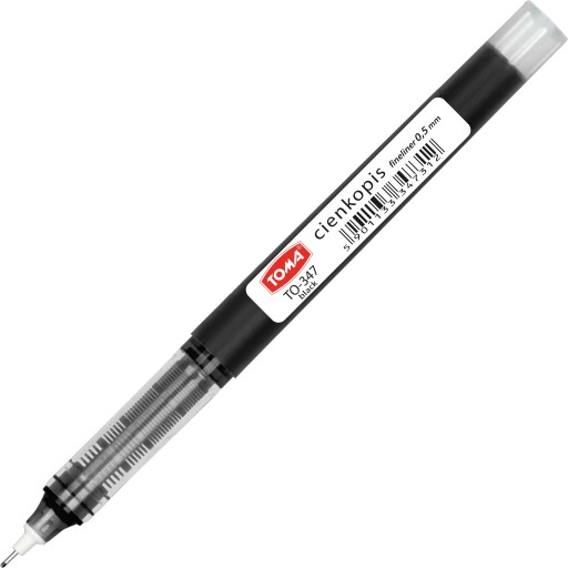 Kapilárna jemná linka 0,5 mm čierna TO-347 Toma