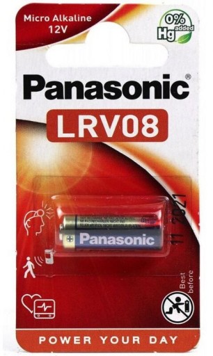 Mikro alkalická batéria Panasonic LRV08 1 ks x6