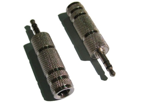 Jack WT.2.5-GN.3.5 stereo kovový prechod