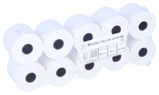 Termopapier rolka do pokladničného terminálu 38x30m 10 KS DRESCHER