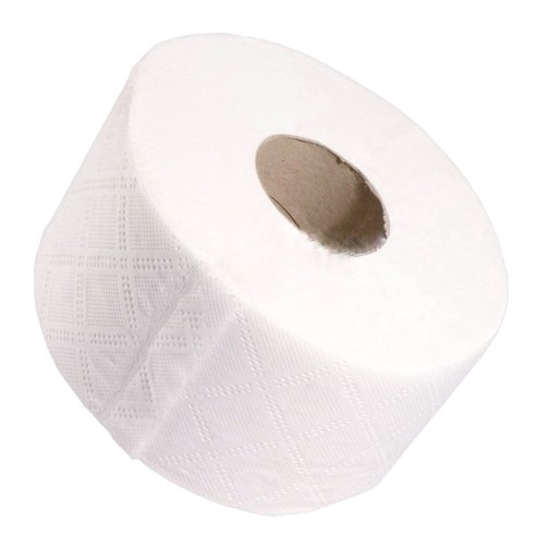 Jumbo biely celulózový toaletný papier 100m 1 rolka POĽSKÝ VÝROBOK KVALITNÝ