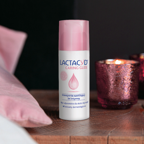 Hydratačný intímny gél LACTACYD CARING GLIDE