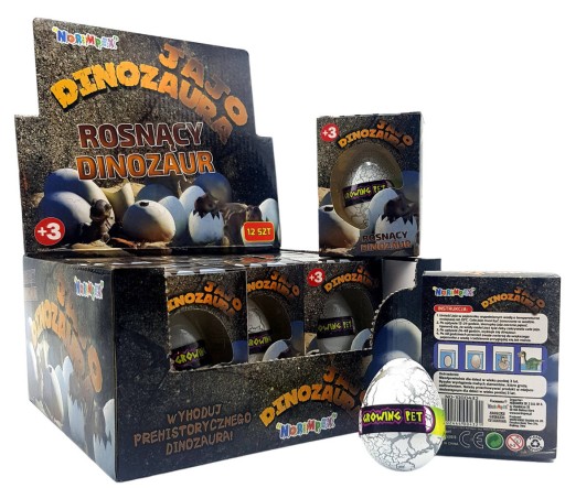 Dinosaurus vo vajci DINOSAURY VAJCIA RASTÚCE z vajíčka