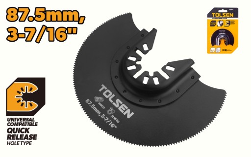 TOLSEN Pílový kotúč na drevo PVC Multi Tool 87,5 mm