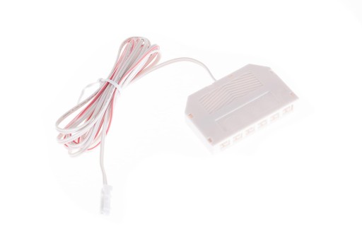 6-BODOVÝ MINI SPLITTER S 2MB BIELEM KÁBLOM