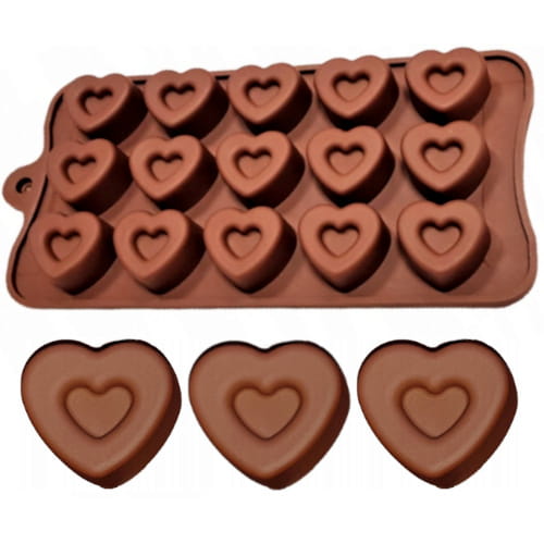 Silikónová forma na vosky s vôňou Heart 2