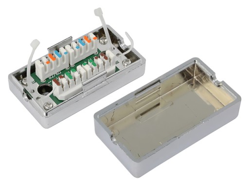 Kategória 5E FTP tienený krútený pár konektor Connection Box LSA