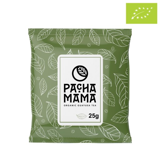 Certifikovaná organická vzorka Guayusa Pachamama 25g